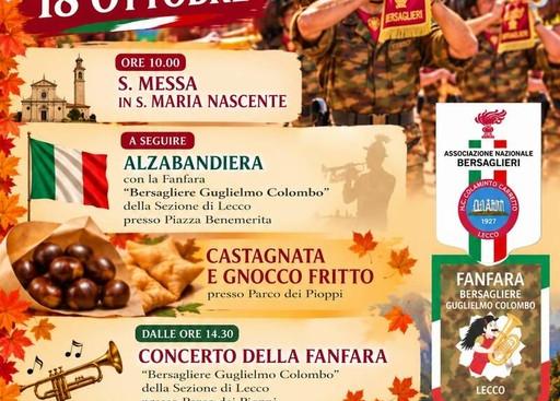 Gli 80 anni di Bodio Lomnago: festa con Bersaglieri, musica e mercato artigianale